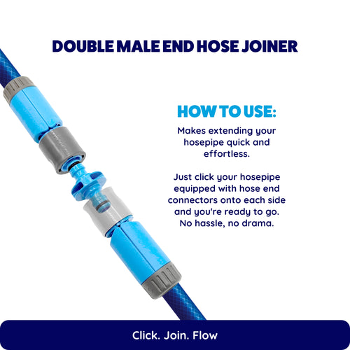 Double Male End Hose Joiner
