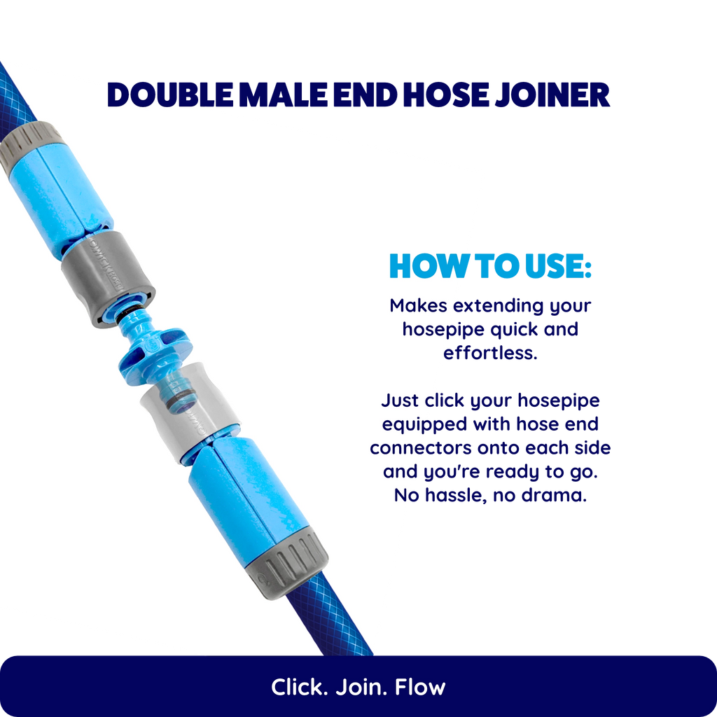 Double Male End Hose Joiner