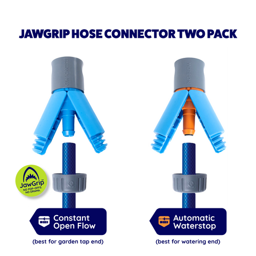 JawGrip Hose Connector Pack (Original + No-Flow)