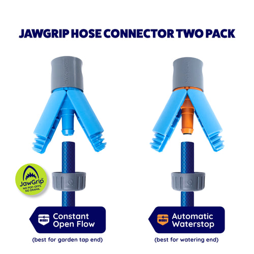 JawGrip Hose Connector Pack (Original + No-Flow)
