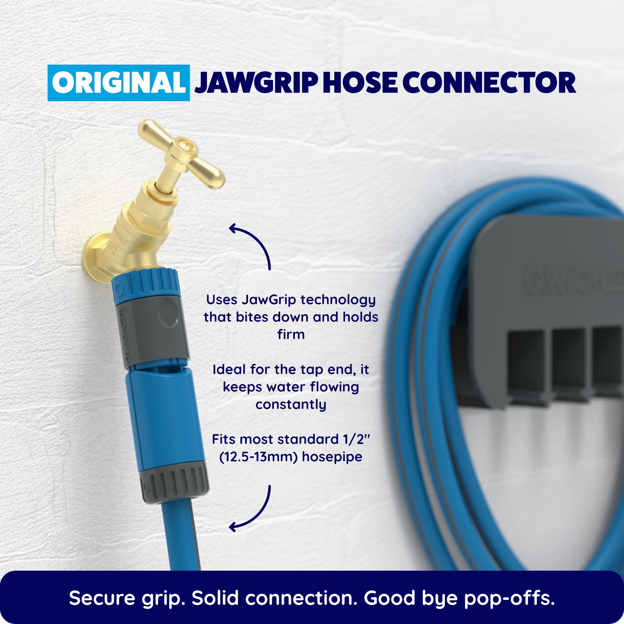 JawGrip Hose Connector Pack (Original + No-Flow)