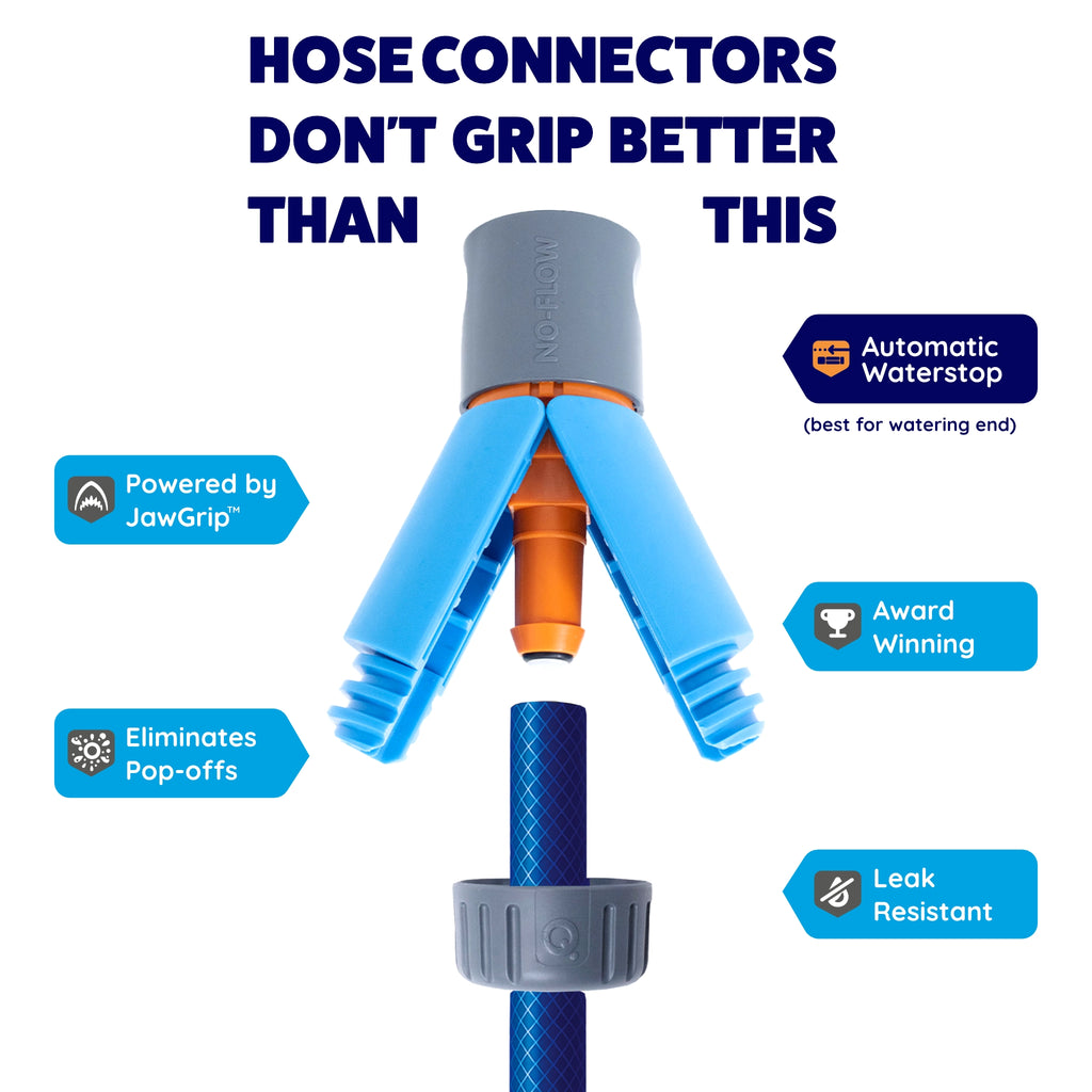 No-Flow JawGrip Hose Connector