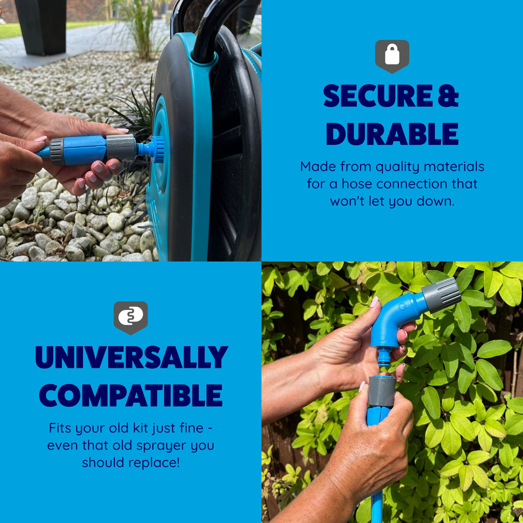 No-Flow JawGrip Hose Connector