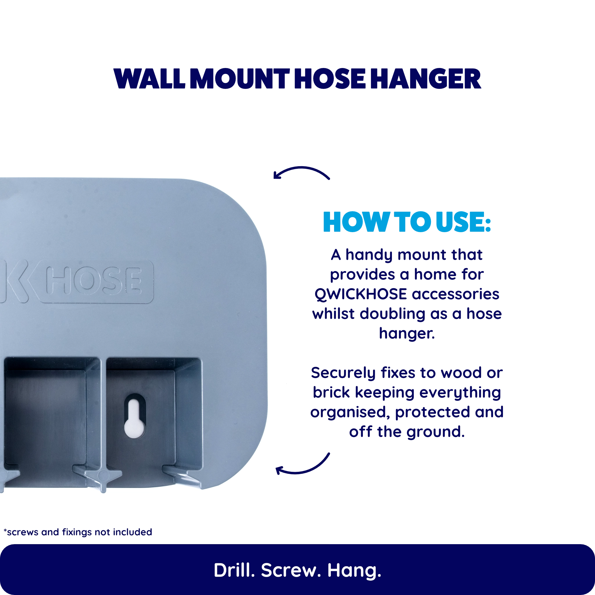 Wall Mount Hose Hanger