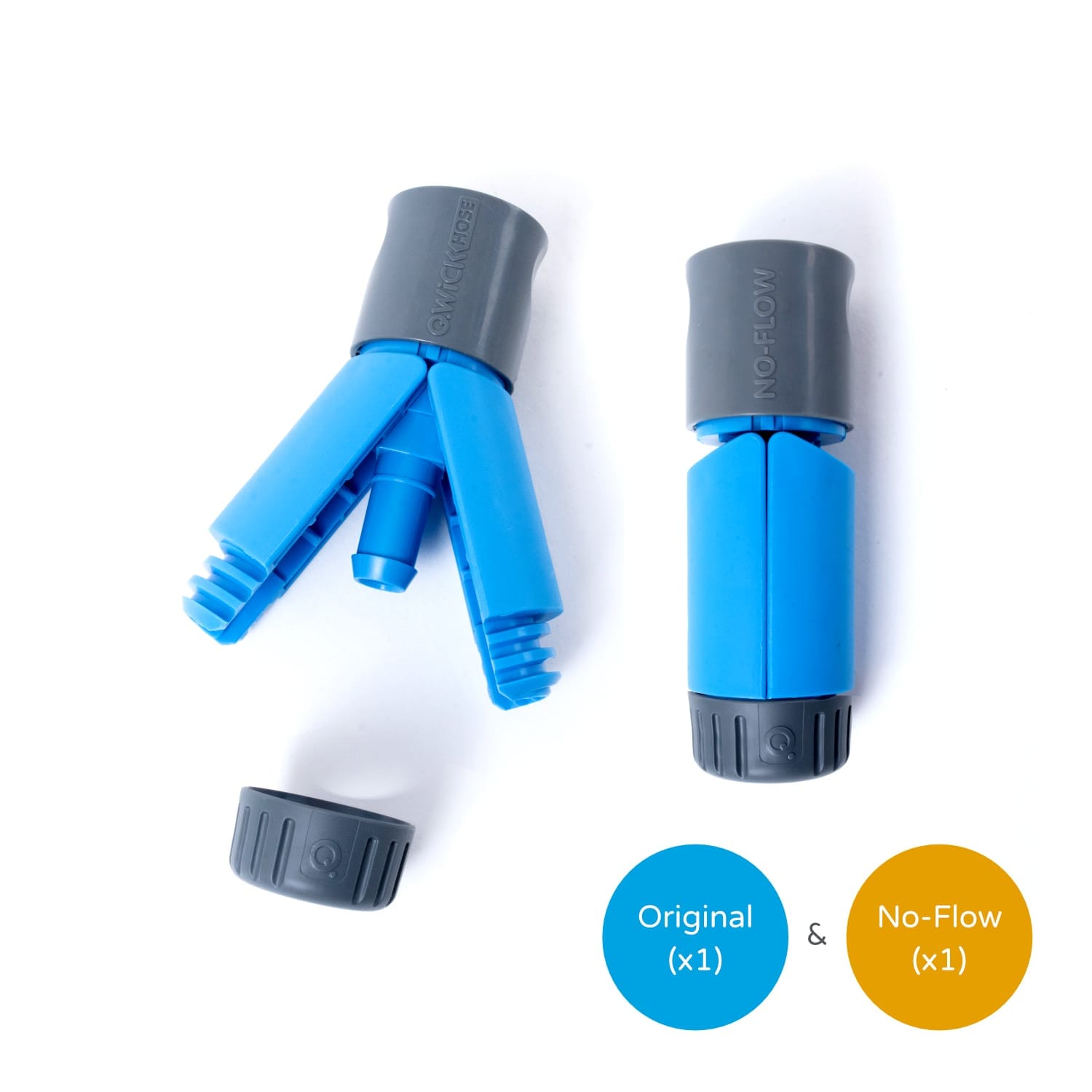 Wing-Lock Hose Connector Two Pack (Original & No-Flow) image 1